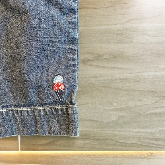 3/$22 Oshkosh Flared Jeans Sundae Popsicles Ice Cream Cones Heart Pockets 24M - Picture 6 of 9